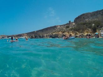 blue_lagoon Comino, Blue Lagoon. Amazing color of water